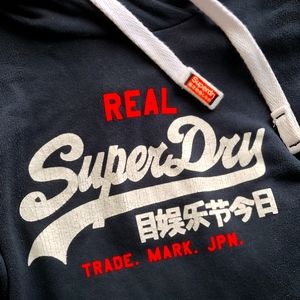 *SOLD*Cropped hoodie by Superdry